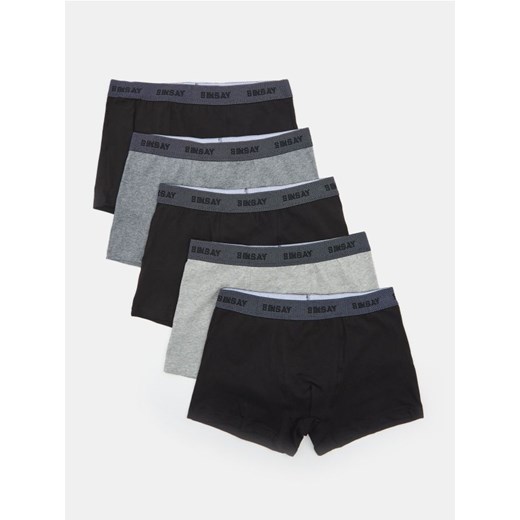 Sinsay - Bawełniane bokserki Classic 5 pack - wielobarwny ze sklepu Sinsay w kategorii Majtki męskie - zdjęcie 183672264