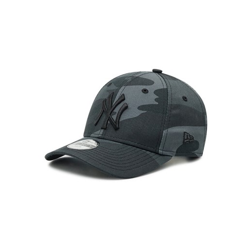 Czapka z daszkiem New Era Kids League Essenti Youth 12745560 Szary ze sklepu eobuwie.pl w kategorii Czapki dziecięce - zdjęcie 183672672