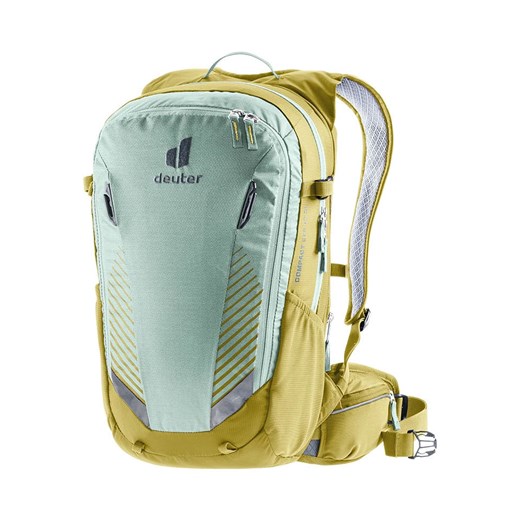 Deuter Plecak rowerowy &quot;Compact EXP 12&quot; w kolorze turkusowo-zielonym - 24 x 44 x 17 cm ze sklepu Limango Polska w kategorii Plecaki - zdjęcie 183674062