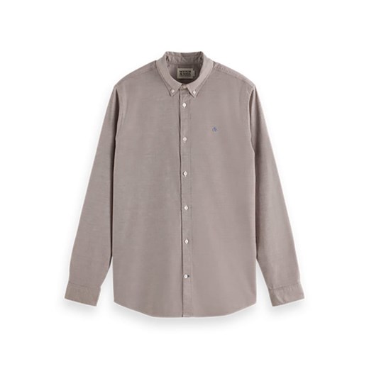 Koszula męska SCOTCH&SODA z długimi rękawami z kołnierzykiem button down