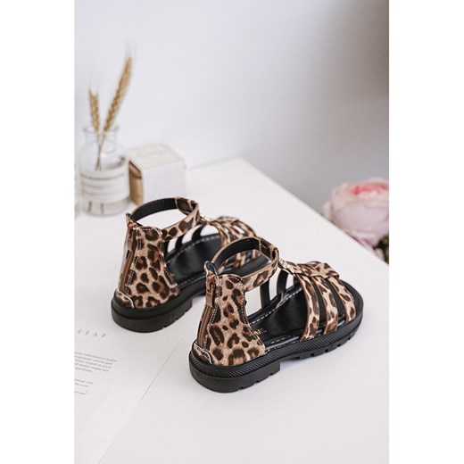 Rock &amp; Joy Sandały w kolorze beżowo-brązowym Rock & Joy 36 promocyjna cena Limango Polska