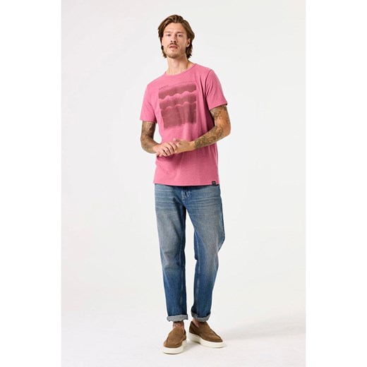 T-shirt męski Garcia z krótkim rękawem