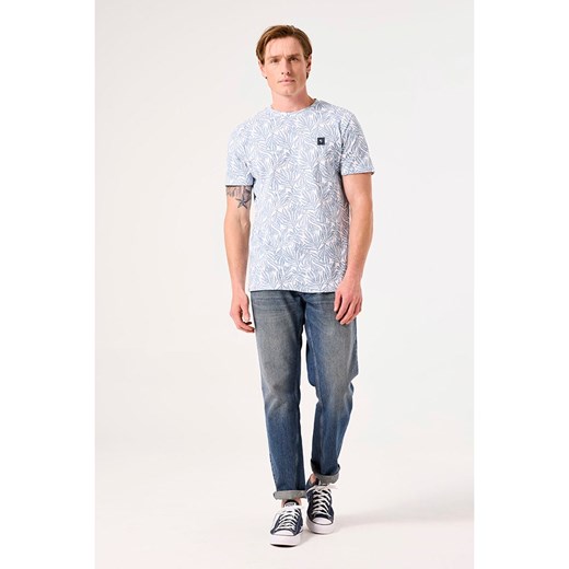 Garcia Koszulka w kolorze błękitnym ze sklepu Limango Polska w kategorii T-shirty męskie - zdjęcie 183675404