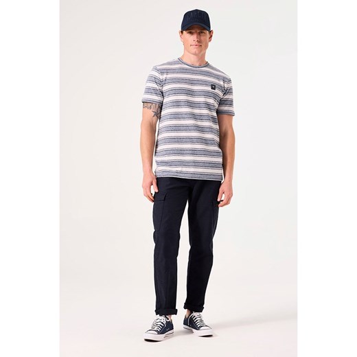 Garcia Koszulka w kolorze kremowo-niebieskim ze sklepu Limango Polska w kategorii T-shirty męskie - zdjęcie 183675424