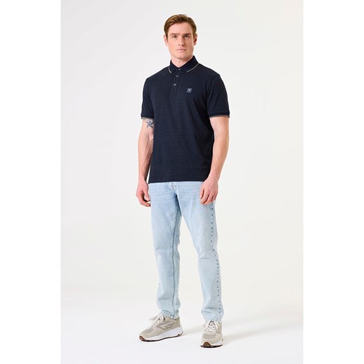 T-shirt męski Garcia z krótkim rękawem 