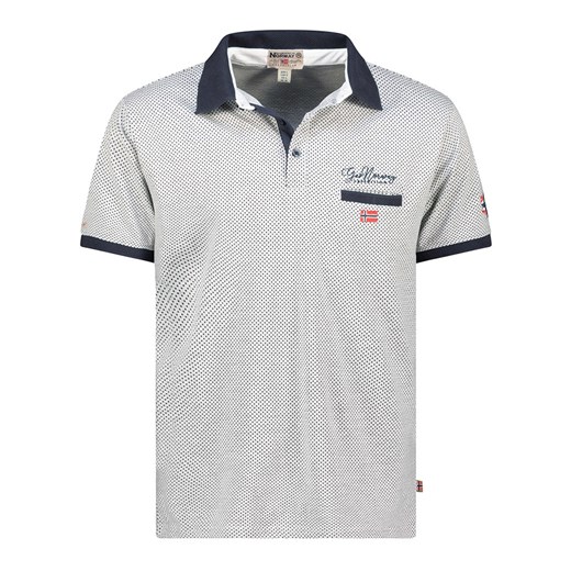 Geographical Norway Koszulka polo &quot;Kingdom&quot; w kolorze szarym ze sklepu Limango Polska w kategorii T-shirty męskie - zdjęcie 183675592