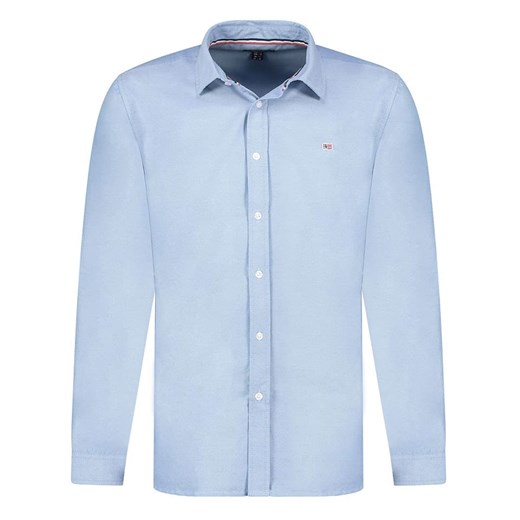 Geographical Norway Koszula &quot;Zac&quot; - Regular fit - w kolorze błękitnym ze sklepu Limango Polska w kategorii Koszule męskie - zdjęcie 183675640