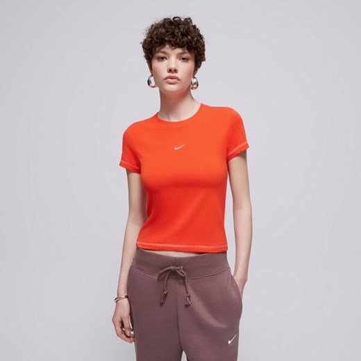 NIKE T-SHIRT W NSW CHLL KNT MD CRP GLS ze sklepu Sizeer w kategorii Bluzki damskie - zdjęcie 183675790