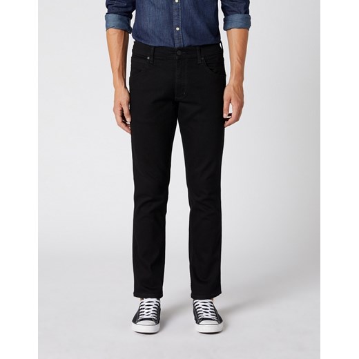 WRANGLER MĘSKIE SPODNIE JEANSOWE WRANGLER GREENSBORO BLACK 112364950 ze sklepu YouNeedit.pl w kategorii Jeansy męskie - zdjęcie 183676641
