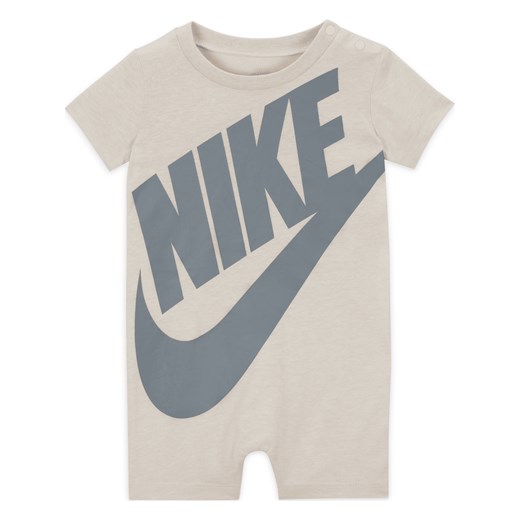 Rampers Futura dla niemowląt Nike (0-9 M) - Brązowy ze sklepu Nike poland w kategorii Odzież dla niemowląt - zdjęcie 183677414