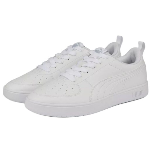 Buty Puma Rickie 348311 01 białe ze sklepu ButyModne.pl w kategorii Buty sportowe dziecięce - zdjęcie 183677614
