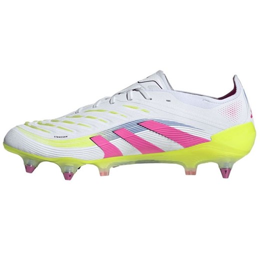 Buty piłkarskie adidas Predator Elite Sg ID3849 białe ze sklepu ButyModne.pl w kategorii Buty sportowe męskie - zdjęcie 183677652