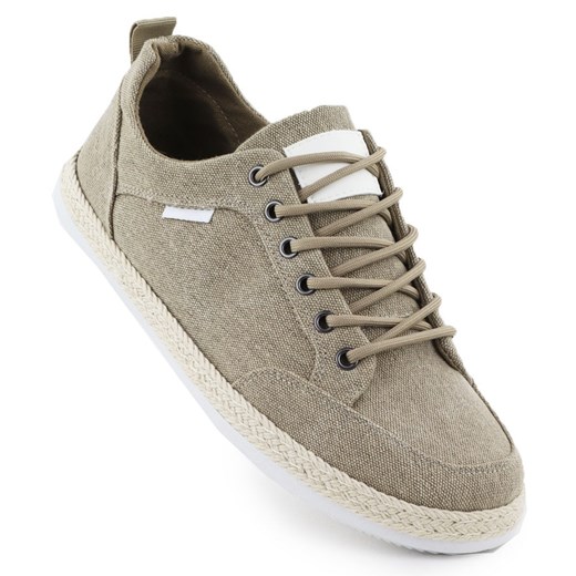 Espadryle męskie Nowacki wiązane casual