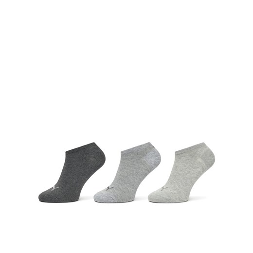 Zestaw 3 par niskich skarpet unisex Puma 938624 Szary ze sklepu eobuwie.pl w kategorii Skarpetki damskie - zdjęcie 183677960