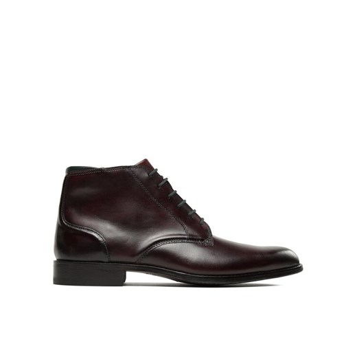 Trzewiki Clarks Craftarlo Hi 261734597 Bordowy ze sklepu eobuwie.pl w kategorii Buty zimowe męskie - zdjęcie 183678003