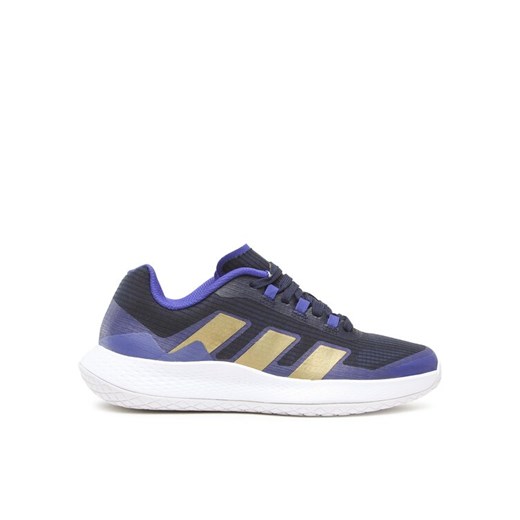 Buty halowe adidas Forcebounce Volleyball Shoes HQ3513 Granatowy ze sklepu eobuwie.pl w kategorii Buty sportowe męskie - zdjęcie 183678012