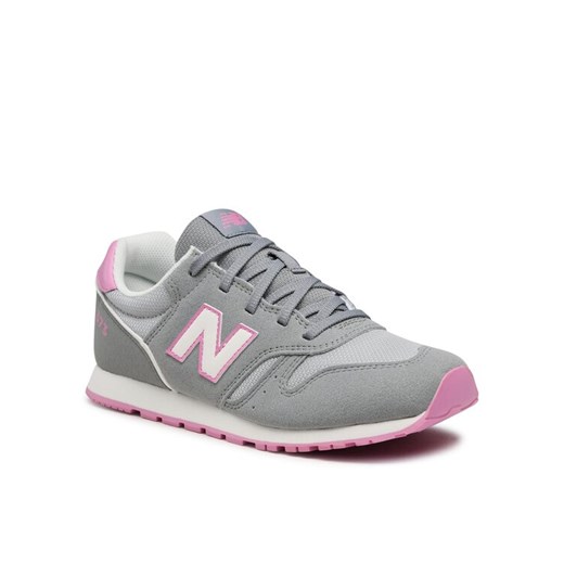 Buty sportowe damskie New Balance sneakersy szare sznurowane