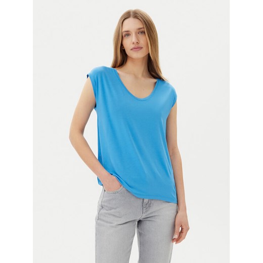 Pieces T-Shirt Billo 17078732 Niebieski Loose Fit ze sklepu MODIVO w kategorii Bluzki damskie - zdjęcie 183678703