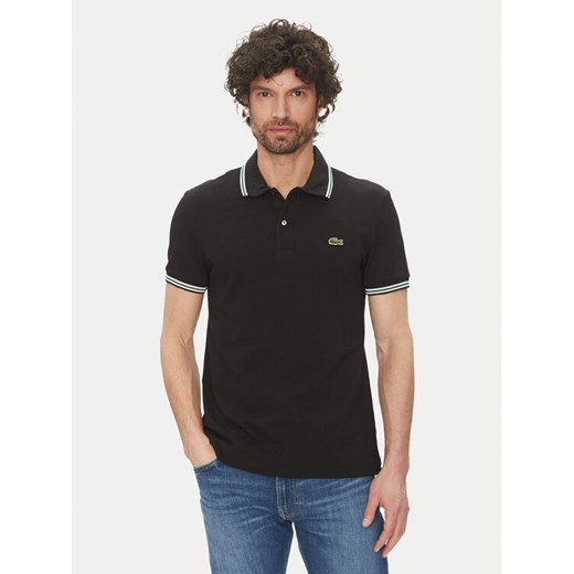 Lacoste Polo PH9875 Czarny Regular Fit ze sklepu MODIVO w kategorii T-shirty męskie - zdjęcie 183678762