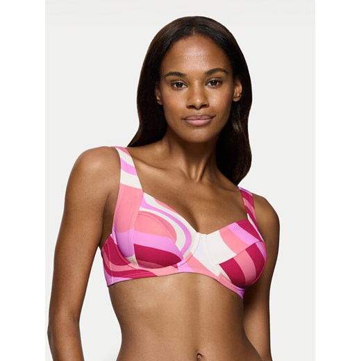 Triumph Góra od bikini Summer Mix & Match 10214535 Różowy ze sklepu MODIVO w kategorii Stroje kąpielowe - zdjęcie 183678860