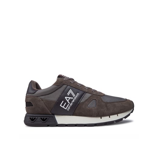 EA7 Emporio Armani Sneakersy X8X151 XK354 T995 Brązowy ze sklepu MODIVO w kategorii Buty sportowe męskie - zdjęcie 183678883