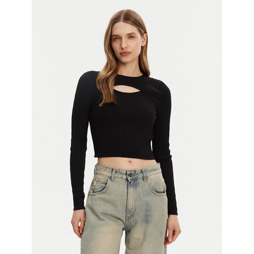 ONLY Sweter Meddi 15339582 Czarny Cropped Fit ze sklepu MODIVO w kategorii Swetry damskie - zdjęcie 183679041