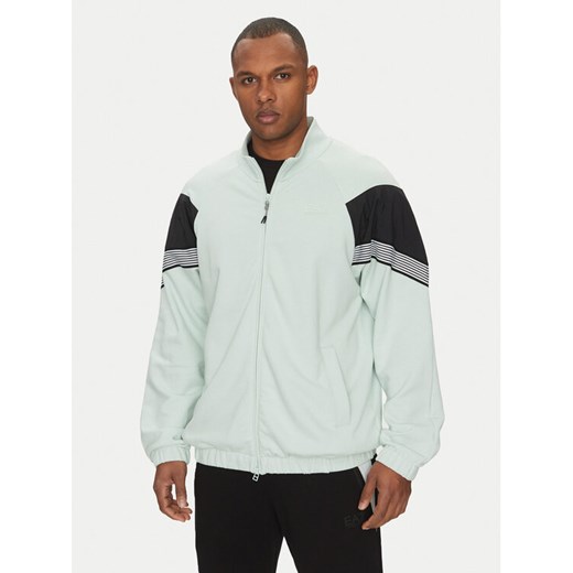EA7 Emporio Armani Bluza 7M000267 AF12451 U9060 Niebieski Regular Fit ze sklepu MODIVO w kategorii Bluzy męskie - zdjęcie 183679044