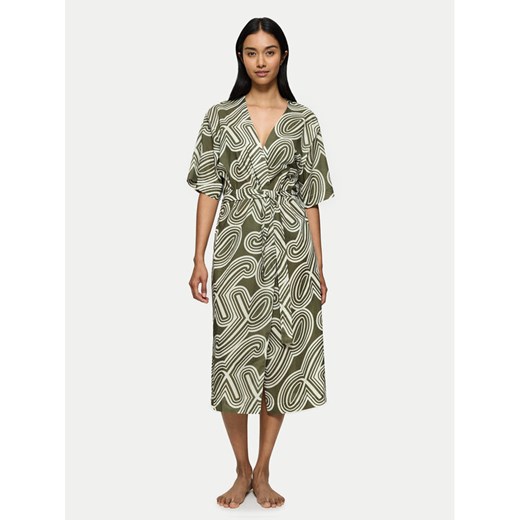 Triumph Kimono Beach MyWear 10222618 Zielony Relaxed Fit ze sklepu MODIVO w kategorii Odzież plażowa - zdjęcie 183679081