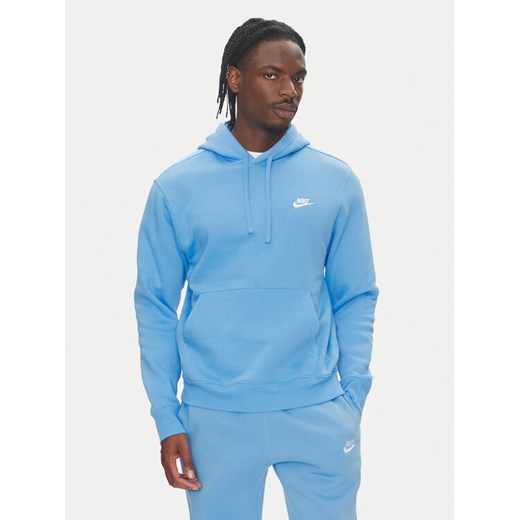 Nike Bluza BV2654 Niebieski Regular Fit ze sklepu MODIVO w kategorii Bluzy męskie - zdjęcie 183679140