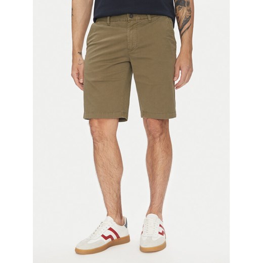 Marc O'Polo Szorty materiałowe M23 0384 15000 Zielony Regular Fit ze sklepu MODIVO w kategorii Spodenki męskie - zdjęcie 183679183