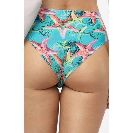 Julimex figi damskie Sea Stars Simple Classic, Kolor turkusowy-wzór, Rozmiar L, Julimex ze sklepu Primodo w kategorii Majtki damskie - zdjęcie 183682000