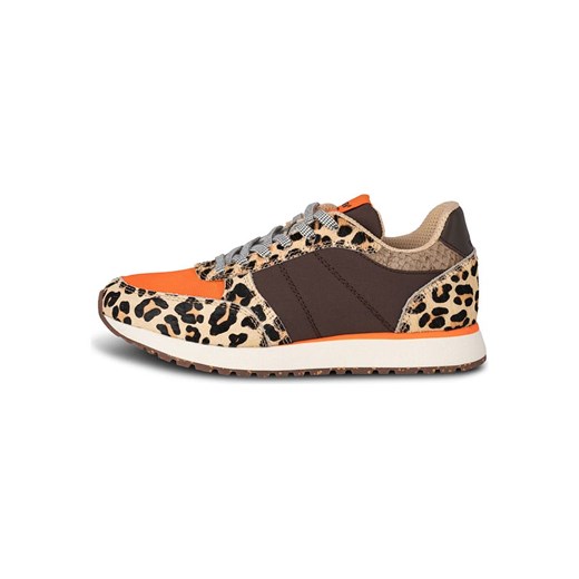WODEN Skórzane sneakersy &quot;Ronja Cowhair&quot; w kolorze brązowym ze sklepu Limango Polska w kategorii Buty sportowe damskie - zdjęcie 183682231