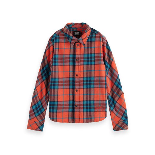 Scotch & Soda Koszula w kolorze niebiesko-pomarańczowym 176 promocyjna cena Limango Polska