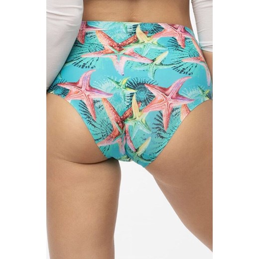 Julimex figi damskie Sea Stars Simple Maxi, Kolor turkusowy-wzór, Rozmiar 2XL, Julimex ze sklepu Intymna w kategorii Majtki damskie - zdjęcie 183682894