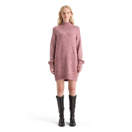 Scotch &amp; Soda Sukienka dzianinowa w kolorze szaroróżowym ze sklepu Limango Polska w kategorii Sukienki - zdjęcie 183683110