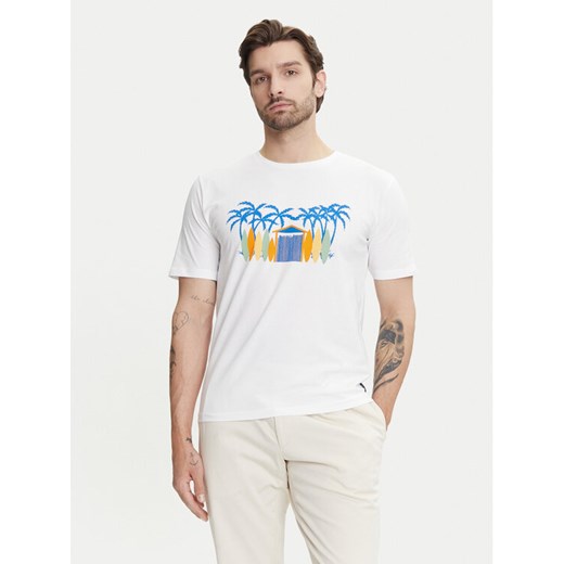 YSABEL MORA T-Shirt 90514 Biały Regular Fit ze sklepu MODIVO w kategorii T-shirty męskie - zdjęcie 183683791