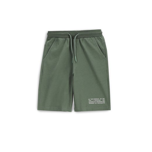 Coccodrillo Szorty sportowe WC5121501VBC Zielony Regular Fit ze sklepu MODIVO w kategorii Spodenki chłopięce - zdjęcie 183683834