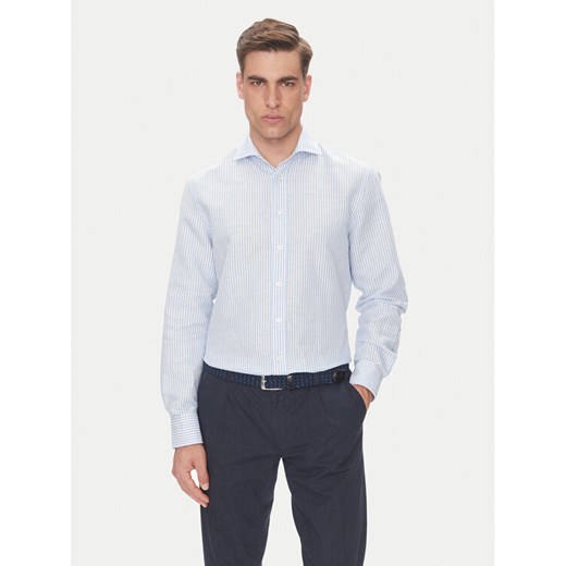 Baldessarini Koszula B3 10012.3710 Błękitny Regular Fit ze sklepu MODIVO w kategorii Koszule męskie - zdjęcie 183683851