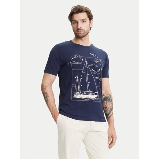 YSABEL MORA T-Shirt 90509 Granatowy Regular Fit ze sklepu MODIVO w kategorii T-shirty męskie - zdjęcie 183683852