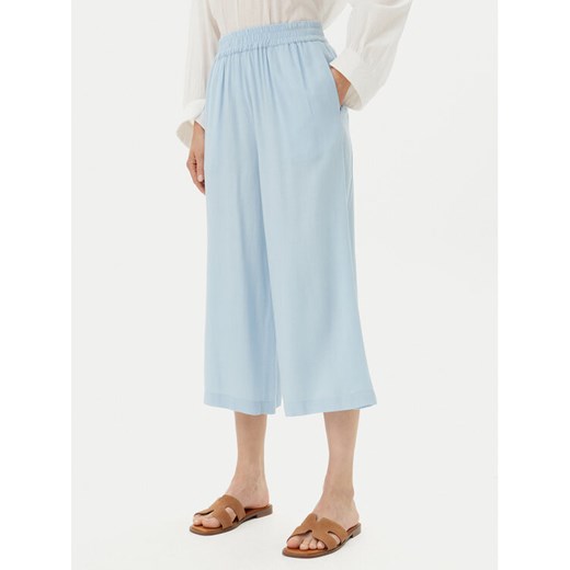 Pieces Kuloty Pia 17154737 Błękitny Wide Leg ze sklepu MODIVO w kategorii Spodnie damskie - zdjęcie 183683874