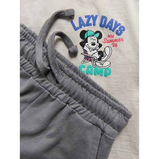 Reserved - Komplet Mickey Mouse - beżowy Reserved 5-2 lata) Reserved