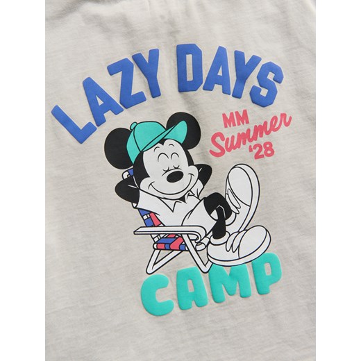 Reserved - Komplet Mickey Mouse - beżowy Reserved 5-2 lata) Reserved