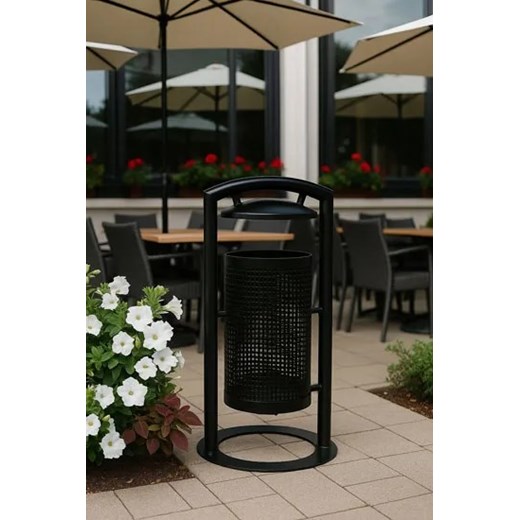 Miejski kosz na śmieci 35 l - Parkly Elior One Size Edinos.pl