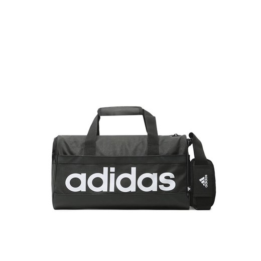 Torba adidas Essentials Linear Duffel Bag Extra Small HT4744 Czarny ze sklepu eobuwie.pl w kategorii Torby sportowe - zdjęcie 183687553
