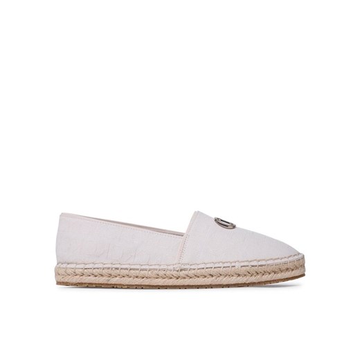 Espadryle Calvin Klein Espadrille W/Hw HW0HW01458 Écru ze sklepu eobuwie.pl w kategorii Espadryle damskie - zdjęcie 183687570
