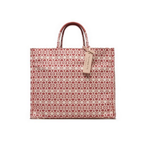 Torebka Coccinelle MBD Never Without Bag Monogram E1 MBD 18 01 01 Różowy ze sklepu eobuwie.pl w kategorii Torby Shopper bag - zdjęcie 183687591