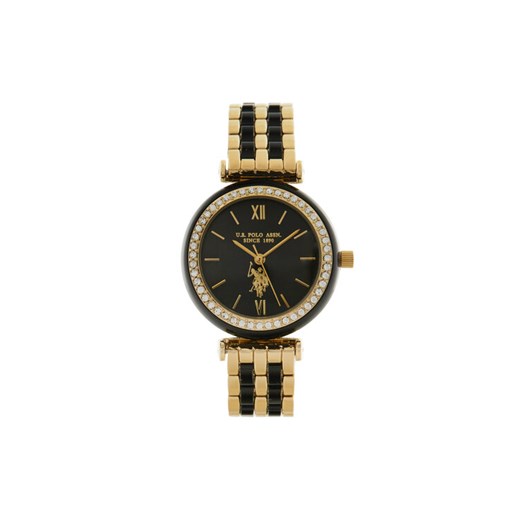 Zegarek U.S. Polo Assn. USP8365YG Złoty ze sklepu eobuwie.pl w kategorii Zegarki - zdjęcie 183687620