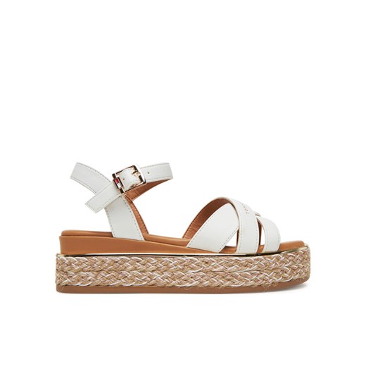 Espadryle Tommy Hilfiger T3A2-33790-0371 M Biały ze sklepu eobuwie.pl w kategorii Sandały dziecięce - zdjęcie 183687680