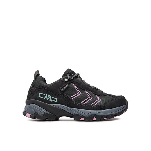 Trekkingi CMP Melnick Low WP Trekking Shoes 3Q19656 Czarny ze sklepu eobuwie.pl w kategorii Buty trekkingowe damskie - zdjęcie 183687684