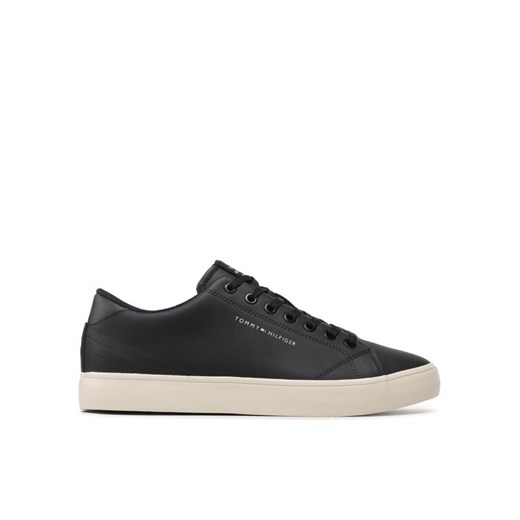 Sneakersy Tommy Hilfiger Th Hi Vulc Core Low Lth FM0FM04687 Czarny Tommy Hilfiger 45 eobuwie.pl